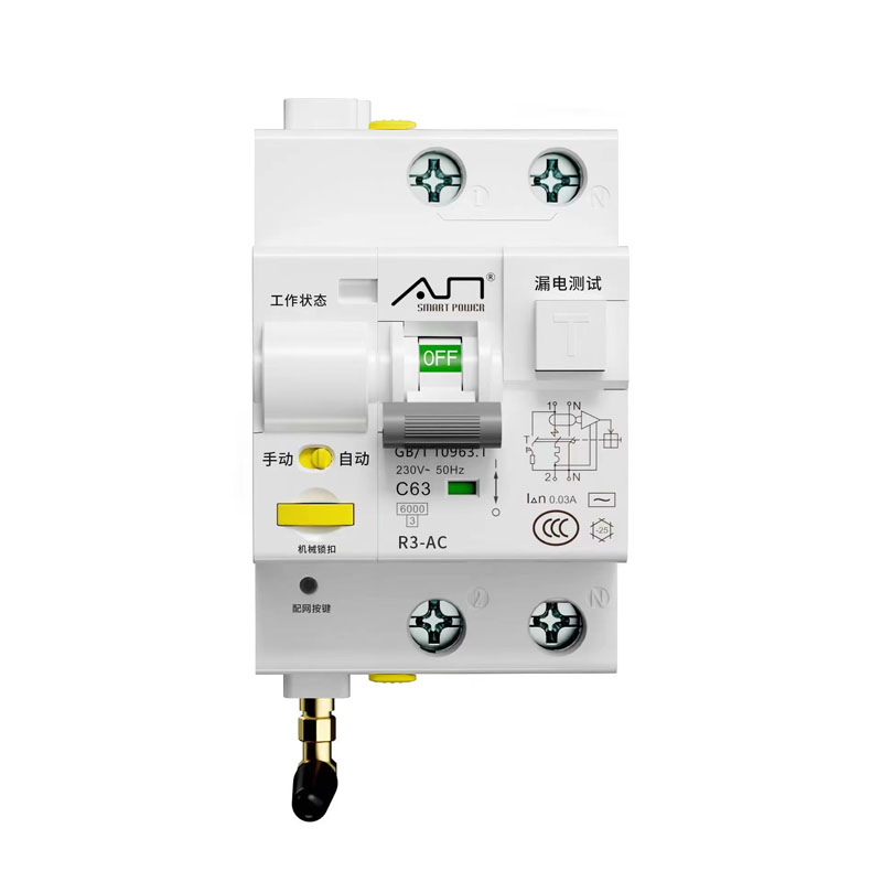 R3 စီးရီး 1P+N Intelligent Circuit Breaker Switch